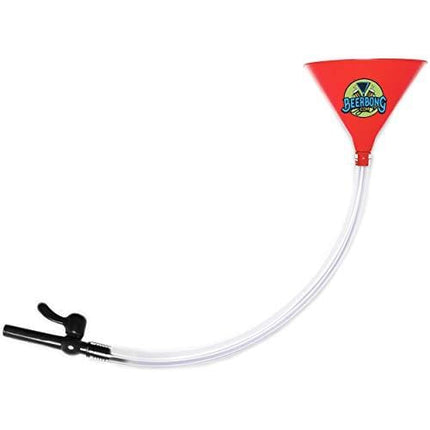 Large Beer Bong Funnel with Valve (3’ Long) Fun for College Parties, Tailgating, Spring Break, and Drinking Games | Kink-Free Tube, Leak-Resistant Valve | Custom Colors