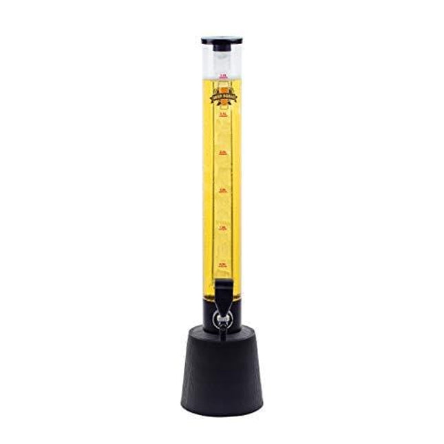 Advanced Mixology 3L 100 oz Beer Tower Dispenser With Ice Tube