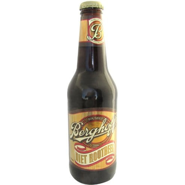 Berghoff DIET FAMOUS ROOT BEER FROM THE BERGHOFF RESTAURANT IN CHICAGO, 12-Ounce Glass Bottle (Pack of 12)