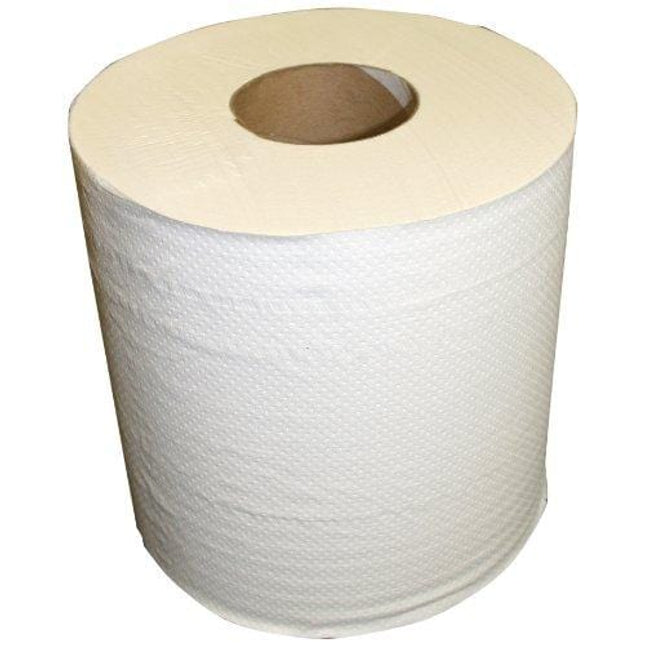 Berk Wiper CPRT-7200-ECONO Center-Pull Sanitary Paper 2-Ply Towel, 9" Length x 7-1/2" Width, White (Case of 6 Rolls)