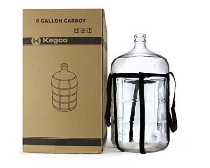 Beverage Factory KC FP-CB-06 Carboy, 6 gallon, Clear