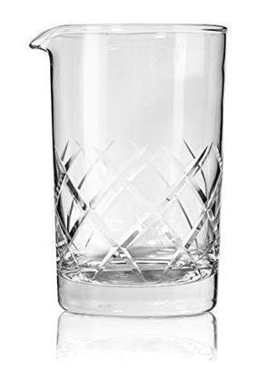 Set of 2 Cocktail Mixing Glass - Thick Weighted Bottom - Large 24oz 700ml