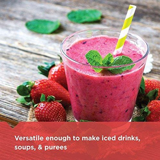 BLACK+DECKER Countertop Blender with 5-Cup Glass Jar, 10-Speed Settings, Black, BL2010BG