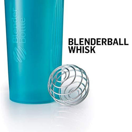 BlenderBottle Classic Loop Top Shaker Bottle, 20oz, Black