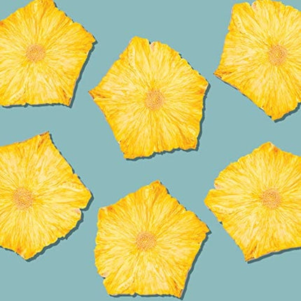 Dehydrated Pineapple Slices / Flowers - 3 oz - 20+ slices - Natural Fruit