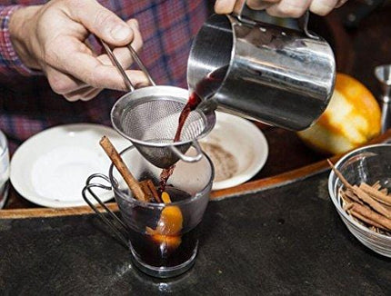 Bormioli Rocco Verdi Espresso Cup With Stainless Steel Handle, Set of 4, Gift Boxed