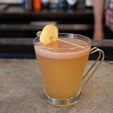 Bormioli Rocco Verdi Espresso Cup With Stainless Steel Handle, Set of 4, Gift Boxed