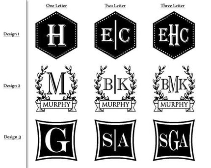 Bormioli Rocco Capitol Decanter 23.75 Oz - Engraved Monogram Personalized