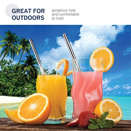 Bormioli Rocco SORGENTE Tall Drinking Glasses 15.5 Ounce Highball Glass (Set of 4) Mojito glass, Italian Made Bar Glasses, Glass Cups for Water, Juice, Beer, Drinks, Cocktails, Lead-Free Pint Glasses.