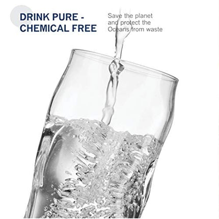 Bormioli Rocco SORGENTE Tall Drinking Glasses 15.5 Ounce Highball Glass (Set of 4) Mojito glass, Italian Made Bar Glasses, Glass Cups for Water, Juice, Beer, Drinks, Cocktails, Lead-Free Pint Glasses.