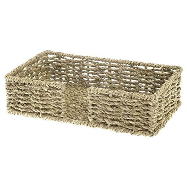 Boston International Guest Towel Napkin Caddy, Seagrass