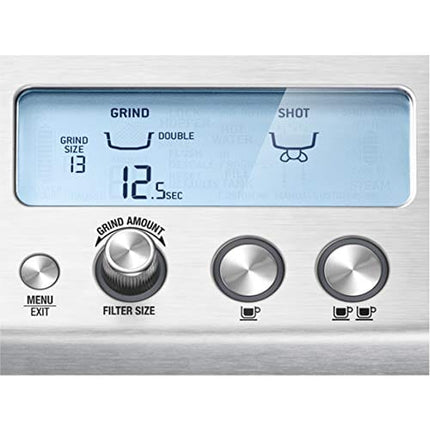 Breville BES878BSS Barista Pro Espresso Machine, Brushed Stainless Steel