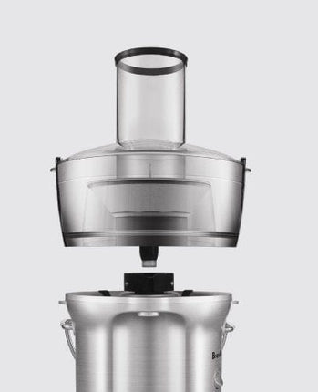 Breville Juice Fountain Compact Juicer, Silver, BJE200XL