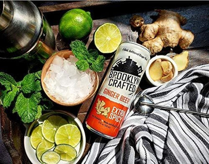 Brooklyn Crafted Extra Spicy Ginger Beer (24 pack, 12oz Can)