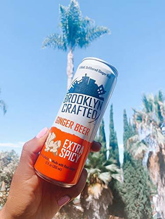 Brooklyn Crafted Extra Spicy Ginger Beer (24 pack, 12oz Can)