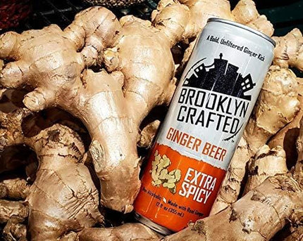Brooklyn Crafted Extra Spicy Ginger Beer (24 pack, 12oz Can)