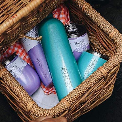 BrüMate Uncork'd XL 14oz Wine Glass Tumbler With Splash-proof Lid - Made With Vacuum Insulated Stainless Steel (Charcoal)