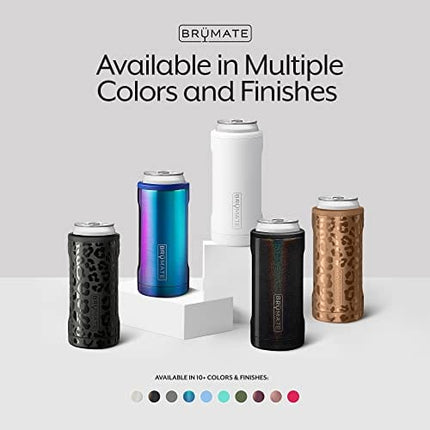BrüMate Hopsulator Slim Can Cooler Insulated for 12 oz Slim Cans
