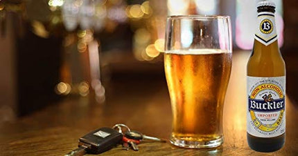 Buckler Non-Alcoholic Beer, Imported From Holland, 12 fl oz (24 Glass Bottles)