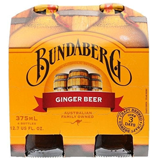 Bundaberg Ginger Beer, 12.7 Fl Oz (pack of 4)