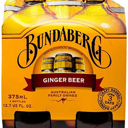 Bundaberg Ginger Beer, 12.7 Fl Oz (pack of 4)