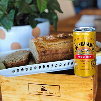 Bundaberg Ginger Beer, 6.8 fl oz Cans, (24 Pack)