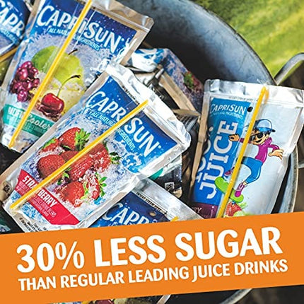Capri Sun Orange Ready-to-Drink Juice (40 Pouches, 4 Boxes of 10)