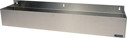 San Jamar B5542 Stainless Steel Single Rail Speed Rack Bottle Holder, 41-1/4" Width x 6" Height x 4-1/8" Depth, Silver