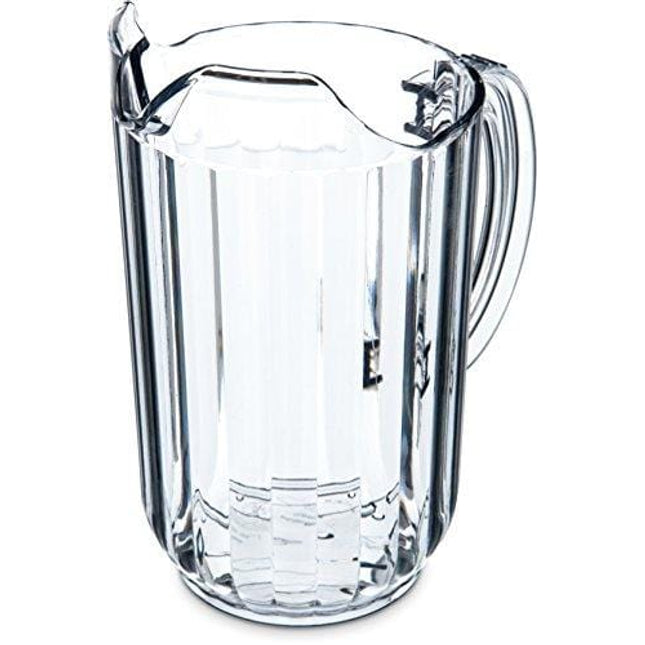 Carlisle 553807 Commercial Beer Pitcher, 48 oz, Clear (Pack of 6)
