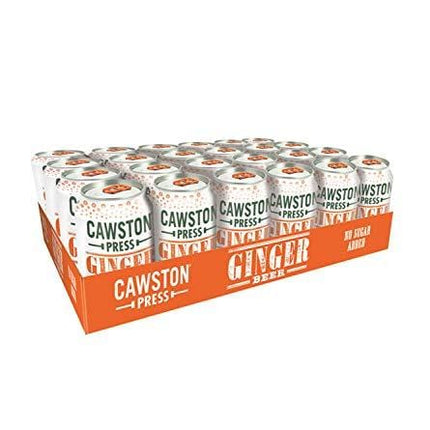 Cawston Press Sparkling Ginger Beer, 11.15 Ounce Cans (Pack of 24)