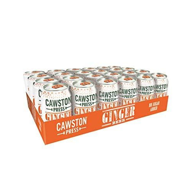 Cawston Press Sparkling Ginger Beer, 11.15 Ounce Cans (Pack of 24)