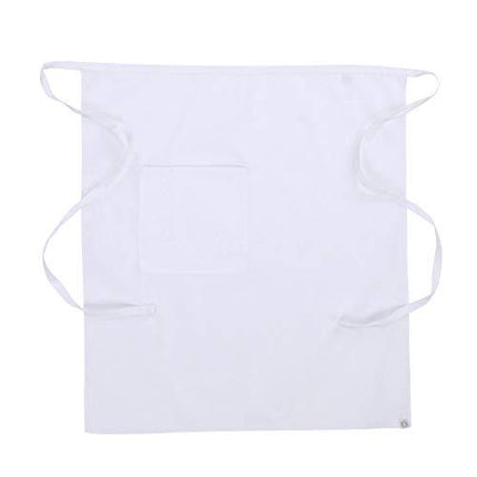 Chef Works unisex adult Bistro Apron apparel accessories, White, 32-Inch Length by 27 1 2-Inch Width US