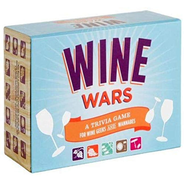 Wine Wars : A Trivia Game for Wine Geeks and Wannabes (Gifts for Winos, Wine Lover Gifts, Adult Trivia Games)