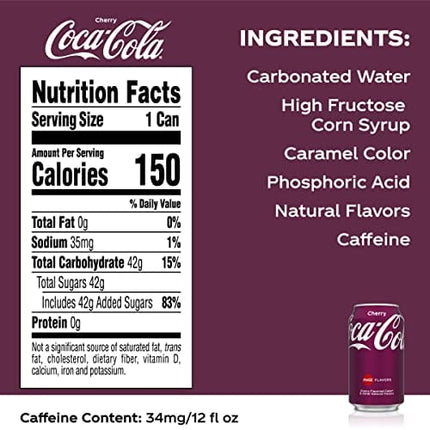 Coca-Cola Soft Drink Variety Pack, 12 Fluid Ounce, 36 Pack