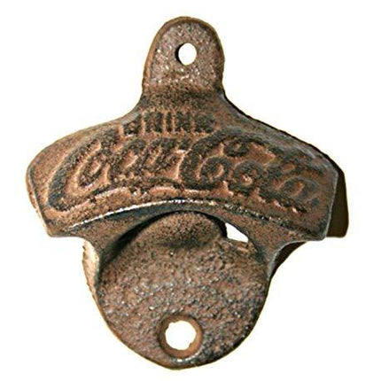 Nostalgic Cast Iron "Drink Coca Cola" Wall Mounted Bottle Opener Coke
