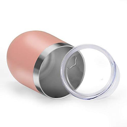 Not a Day Over Fabulous - Funny Birthday Wine Gifts Ideas for Women, Wife, Mom, Mother in Law, Daughter, Sister, Aunt, Best Friends, BFF, Coworker, Her - Coolife 12oz Insulated Wine Tumbler with Lid