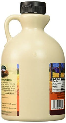 Coombs Family Farms Maple Syrup, Organic, Grade A, Dark Color, Robust Taste, 32 Fl Oz