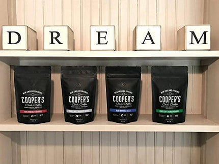 Bourbon Barrel Aged Coffee Whole Bean Set, Single Origin Sumatra Whiskey, Ethiopian Rye, Rwanda Rum Roasted Coffee Beans (Whole Bean)