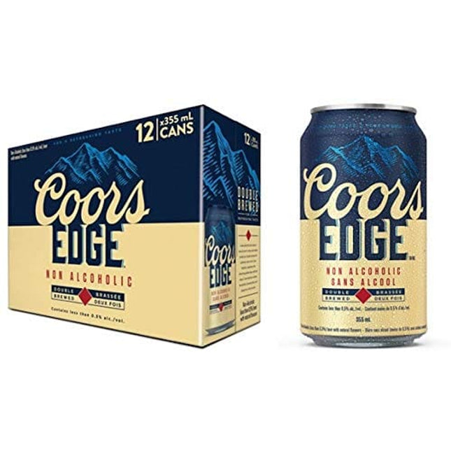 Coors Non-Alcoholic Beer 12 oz -- 12 Pack of CANS