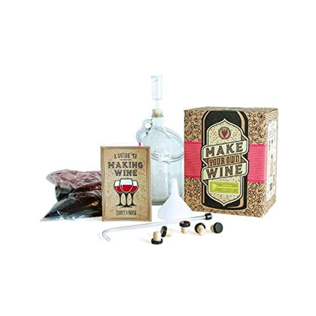 Craft A Brew Home Chardonnay Making Kit – Easy Beginners with Ingredients and Supplies – Ultimate Wine Brewing