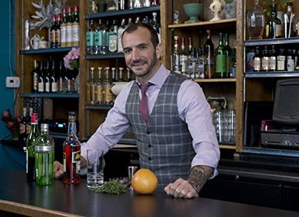 Crafthouse by Fortessa Professional Metal Barware/Bar Tools by Charles Joly, 3.75" Stainless Steel Spirits/Cocktail Jigger with Fine Beaked Spout for Precise Pouring