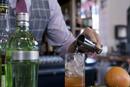 Crafthouse by Fortessa Professional Metal Barware/Bar Tools by Charles Joly, 3.75" Stainless Steel Spirits/Cocktail Jigger with Fine Beaked Spout for Precise Pouring