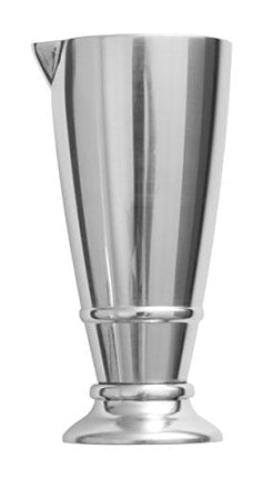 Crafthouse by Fortessa Professional Metal Barware/Bar Tools by Charles Joly, 3.75" Stainless Steel Spirits/Cocktail Jigger with Fine Beaked Spout for Precise Pouring