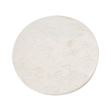 Creative Co-Op Marble, White Lazy Susan
