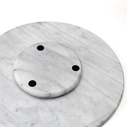 Creative Home White Marble 12" Lazy Susan