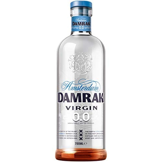 DAMRAK VIRGIN 0.0 – Non Alcoholic Distilled Spirit – Highest Rated Citrus-Forward Gin Mocktails – Mix Delicious Non Alcoholic Cocktails