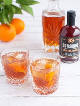 Daniel’s Broiler Cocktail Mixer Collection: Old Fashioned & Kentucky Mule. Straight from our Steakhouse. Just Add Spirits & Garnish, Craft Cocktail Mixers made in Small Batches (2/375 ml bottles)