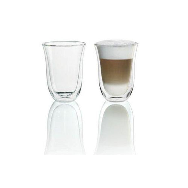 DeLonghi Double Walled Thermo Latte Glasses, Set of 2