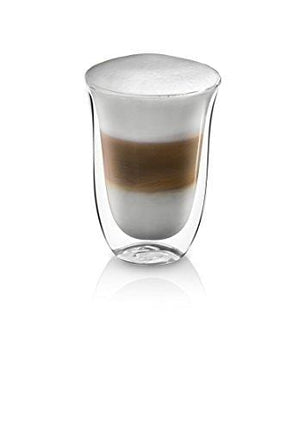 DeLonghi Double Walled Thermo Latte Glasses, Set of 2