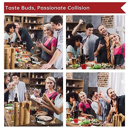 Wine Bottle Opener Rabbit Corkscrew Set-[2020 Upgraded] Demenades Wine Opener Kit With Foil Cutter,Wine Stopper And Extra Spiral,Professional Grade-Silver